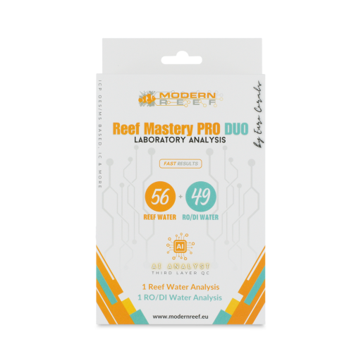 Reef Mastery PRO DUO 1-SET (1Reef Water Analysis Pro + 1 RO/DI Water Analysis Pro)
